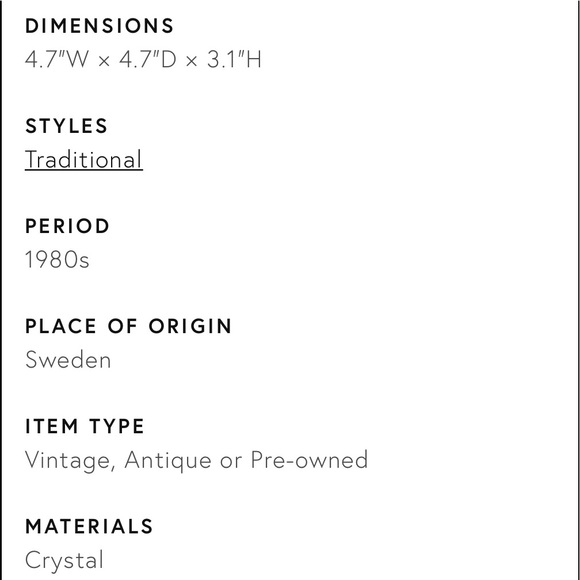 Orrefors Crystal Bowl - Picture 5 of 11